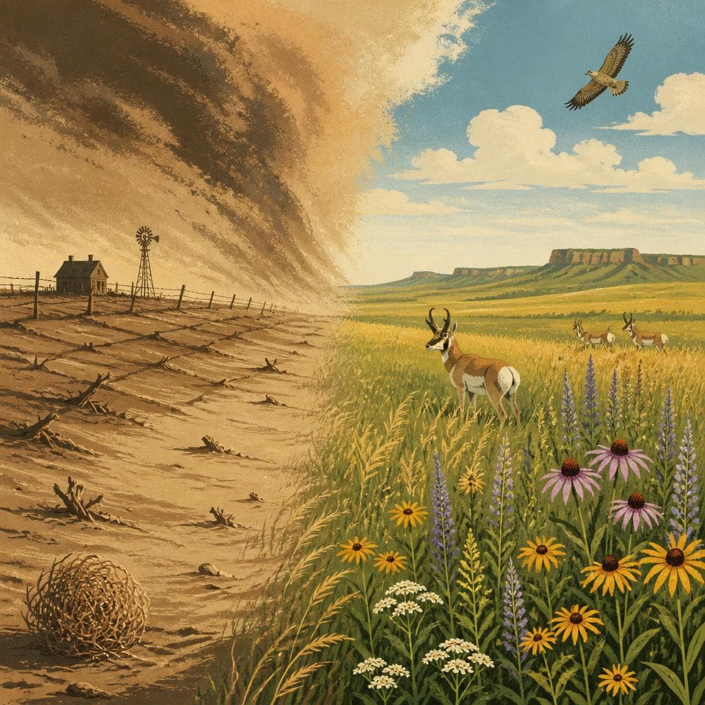 Cover art for When Blowing Dirt Became Prairie Again