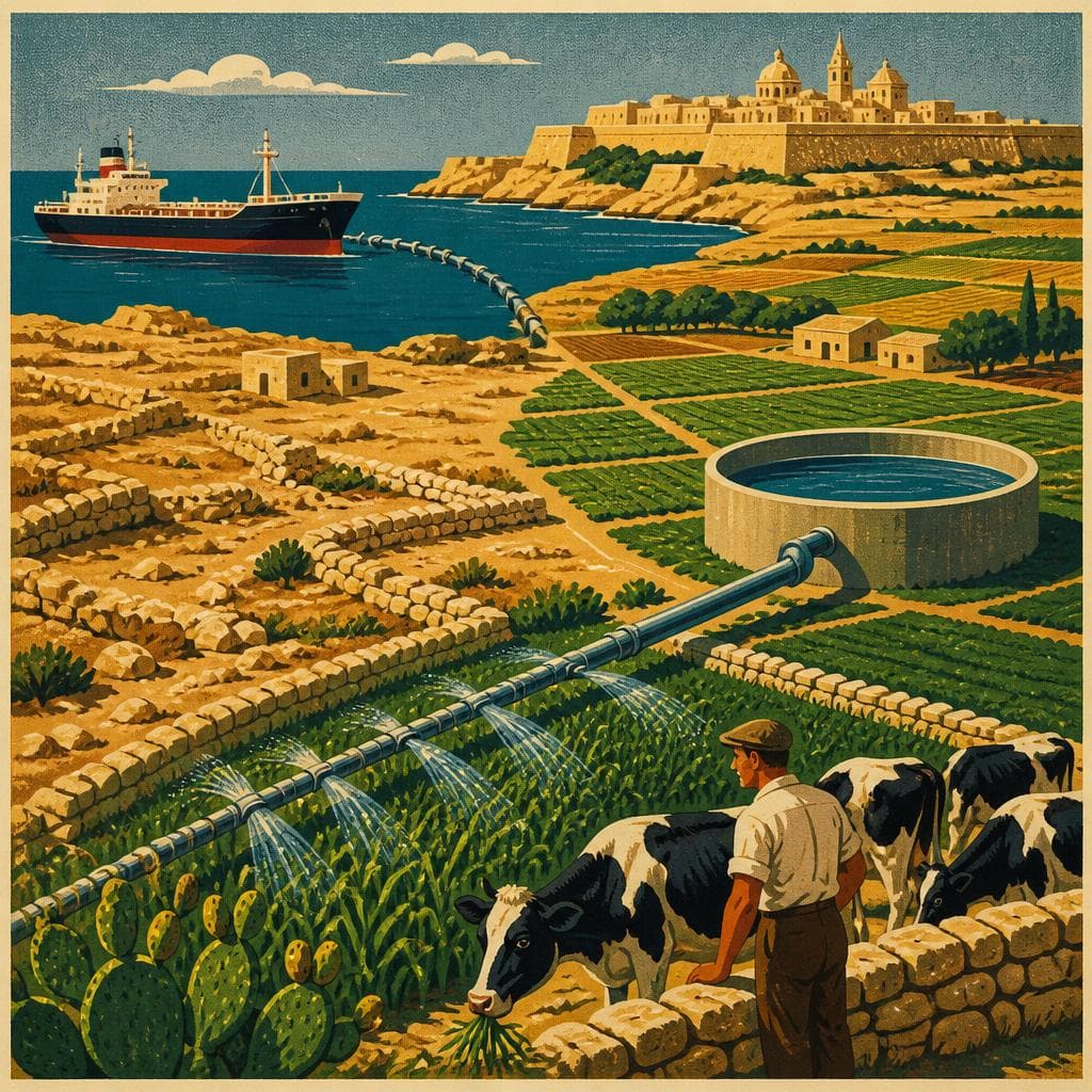 Cover art for How Water Rewrote the Fields Around Malta