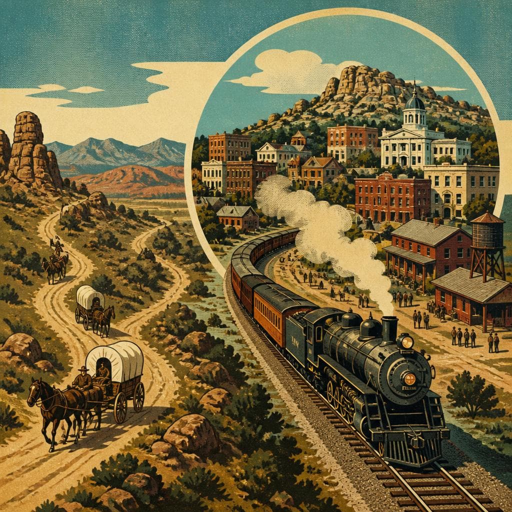 Cover art for When the Rails Made Prescott