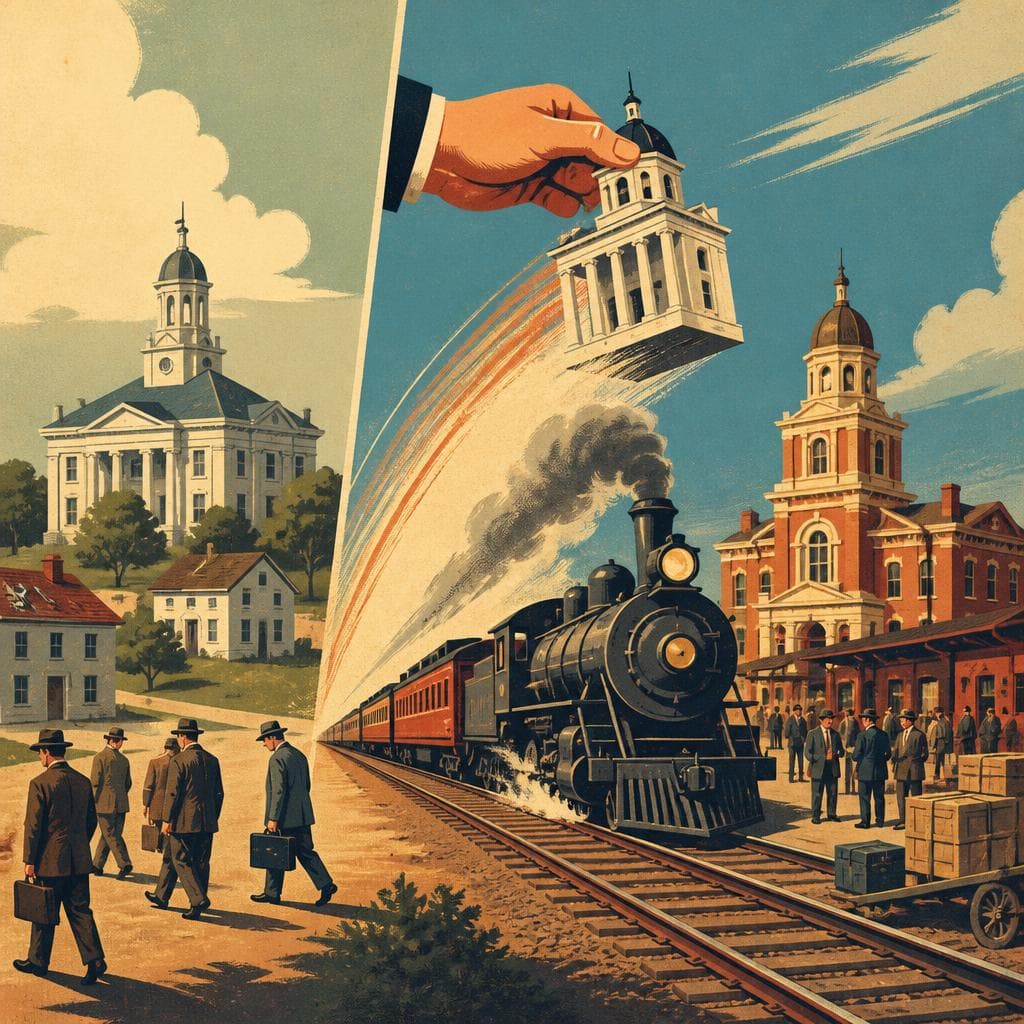 Cover art for When the County Seat Left Vienna