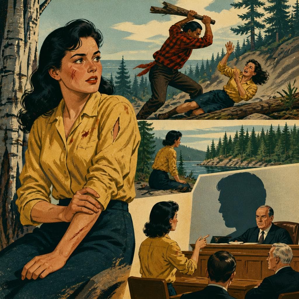 Cover art for The Survivor Who Named Gitchie Manitou