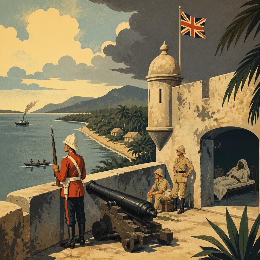 Cover art for Britain’s Lonely Edge at Fort King George
