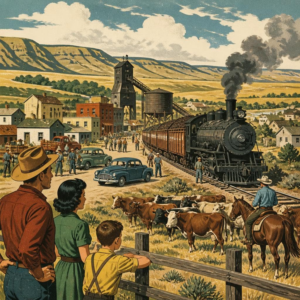 Cover art for When the Railroad Made Roundup