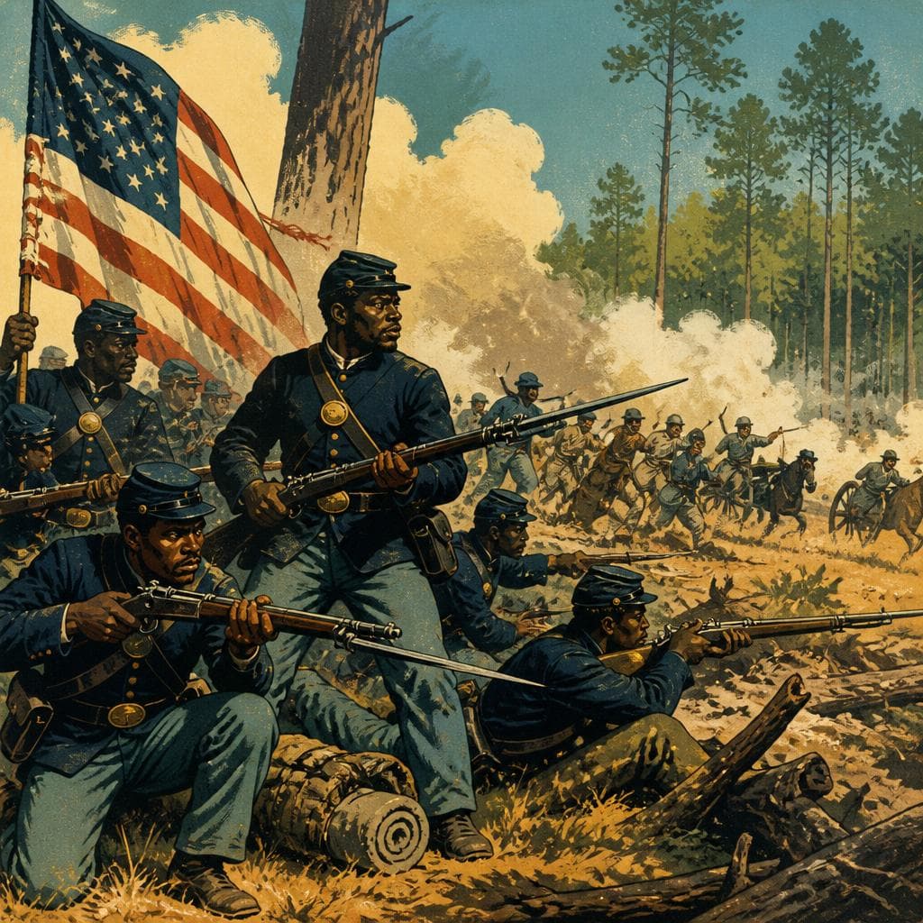 Cover art for At Olustee, the Line That Held