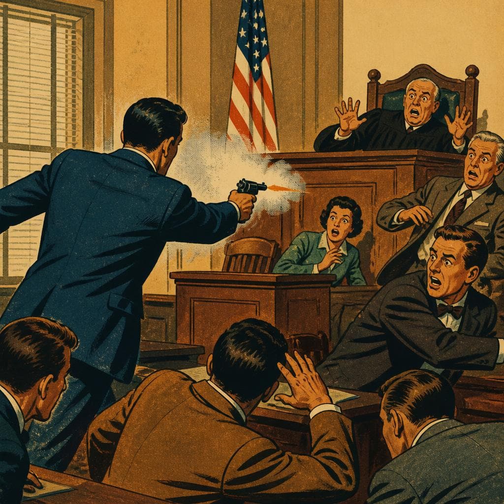 Cover art for When a Sentencing Turned a Courtroom Deadly