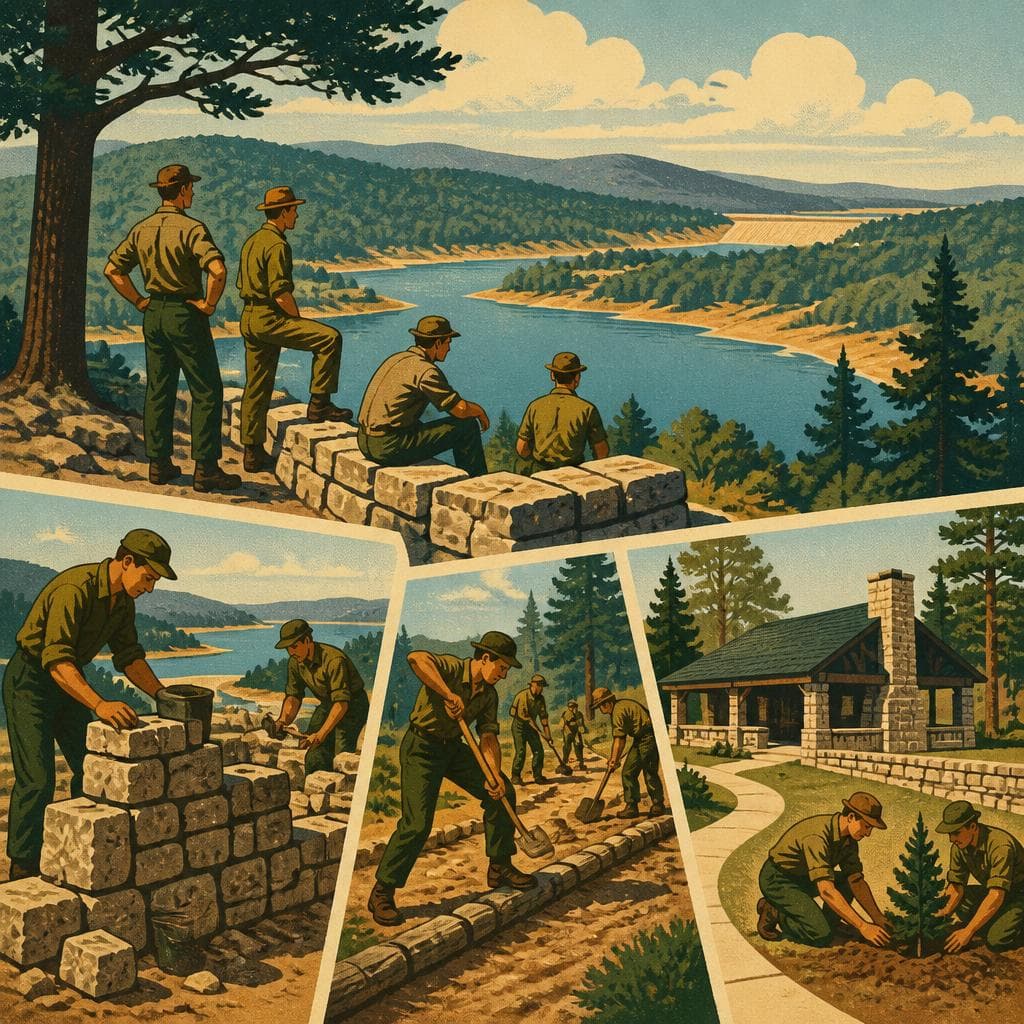 Cover art for The Park the CCC Shaped