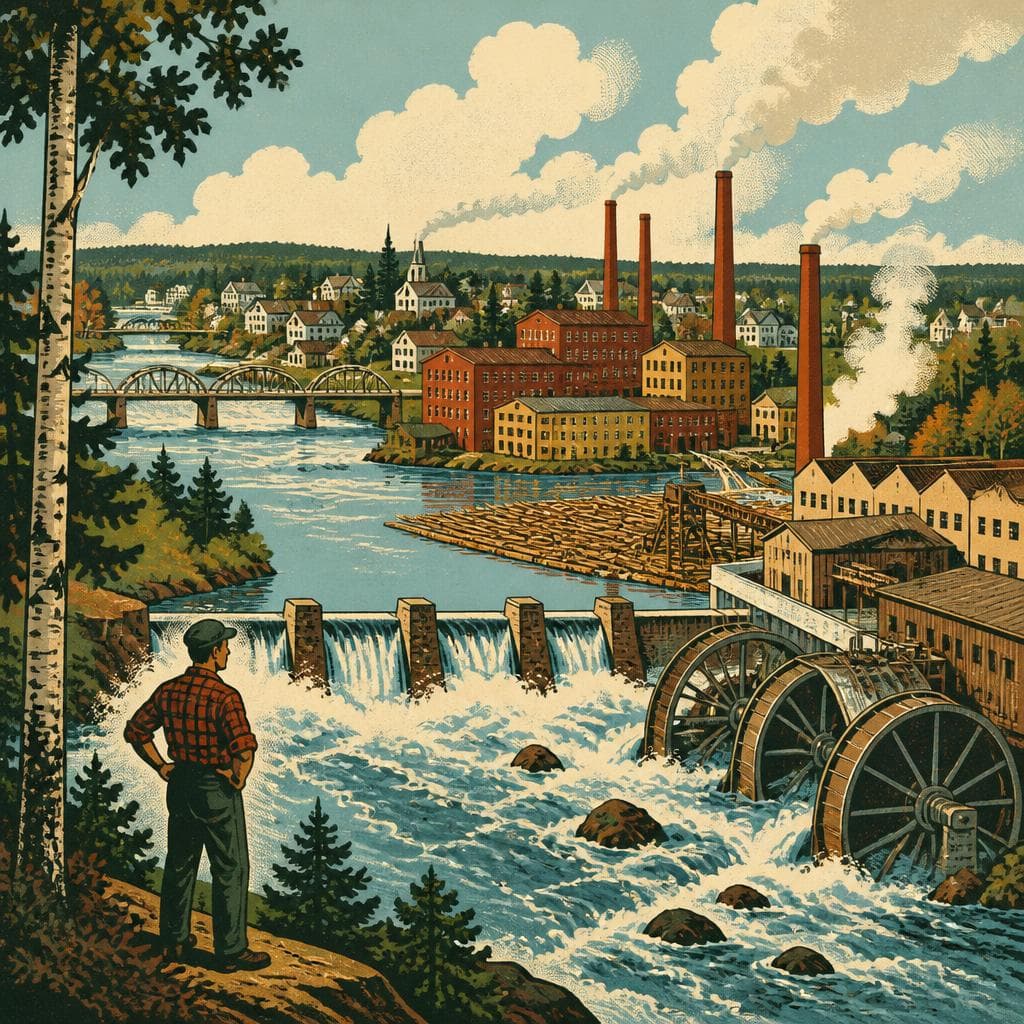 Cover art for How the River Made Wisconsin Rapids