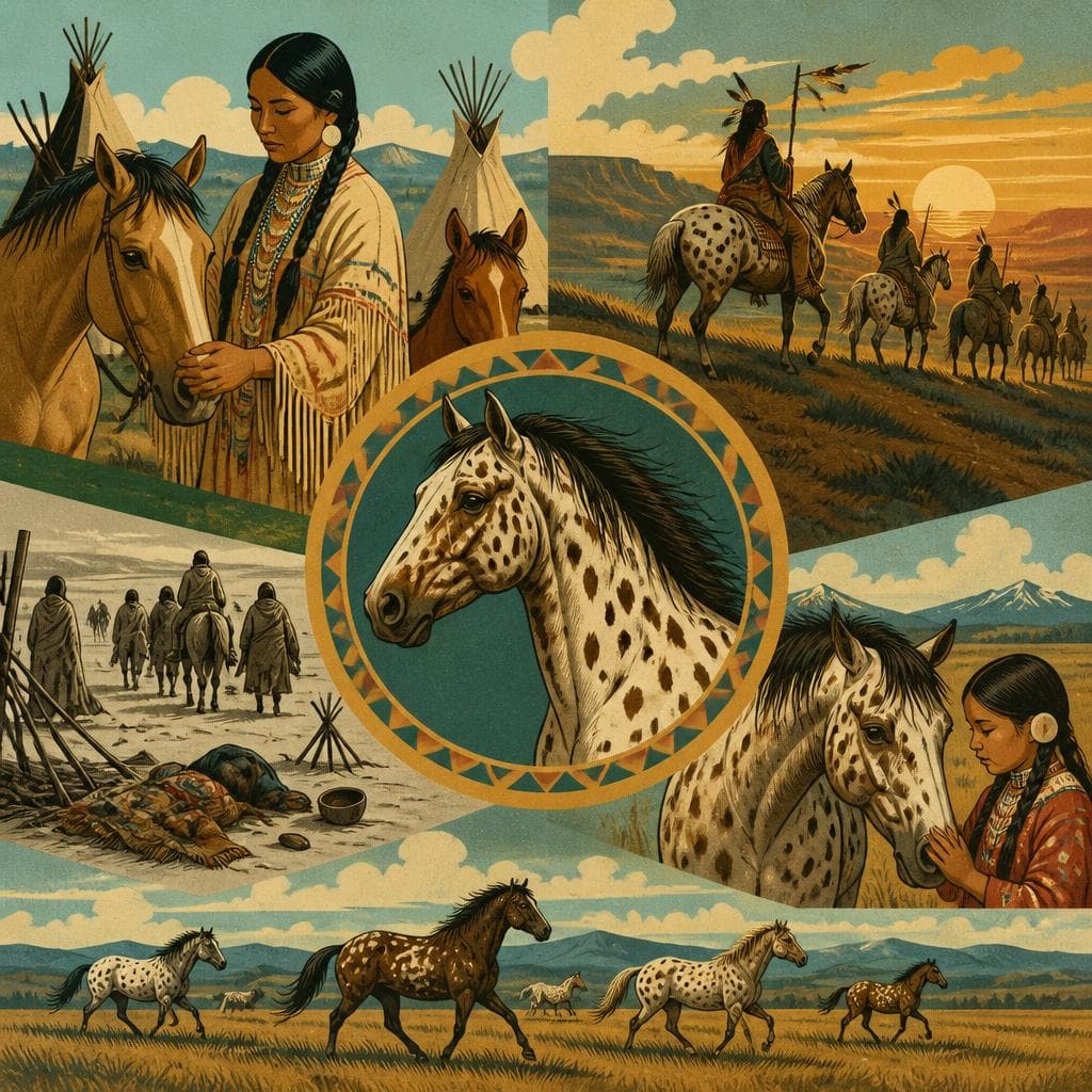 Cover art for How the Nez Perce Shaped the Appaloosa