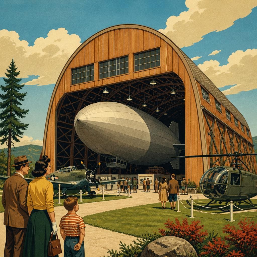 Cover art for When a Blimp Hangar Became a Museum