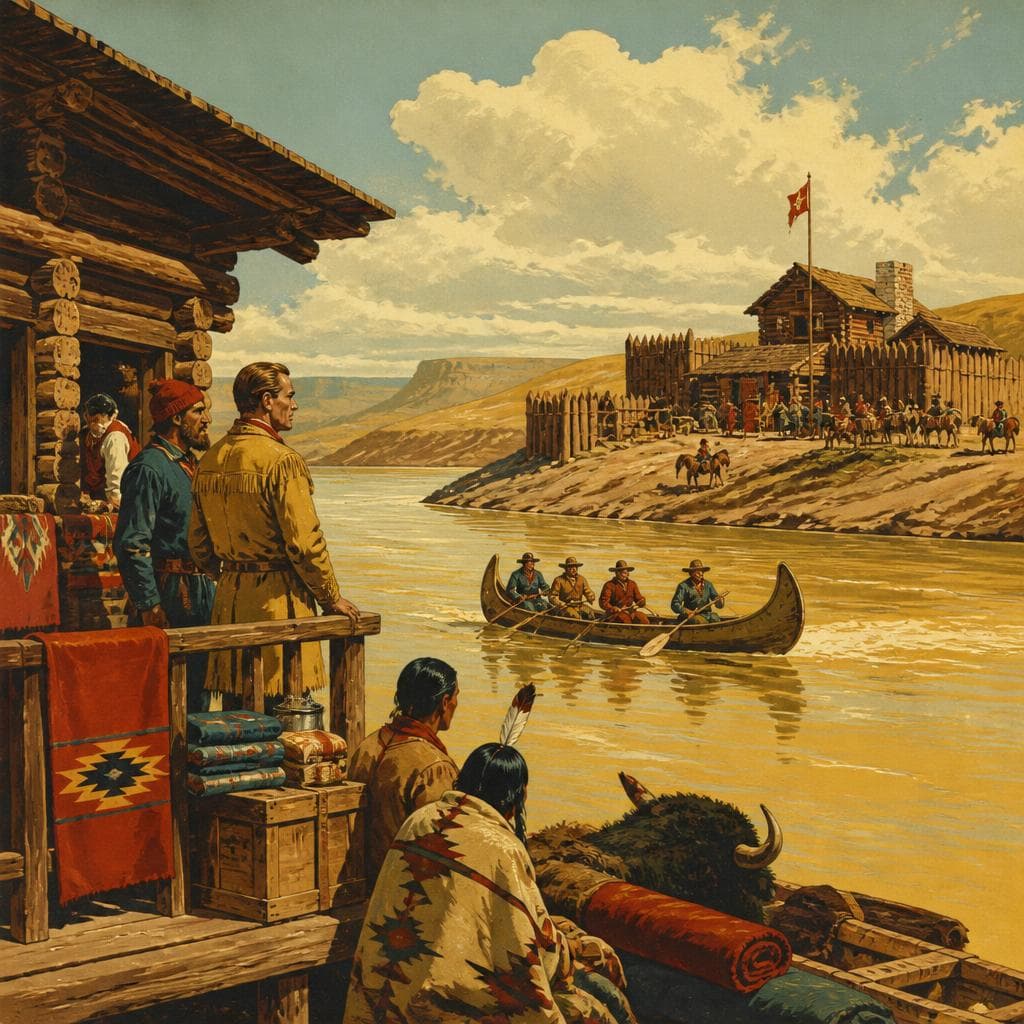 Cover art for Two Trading Posts, One River
