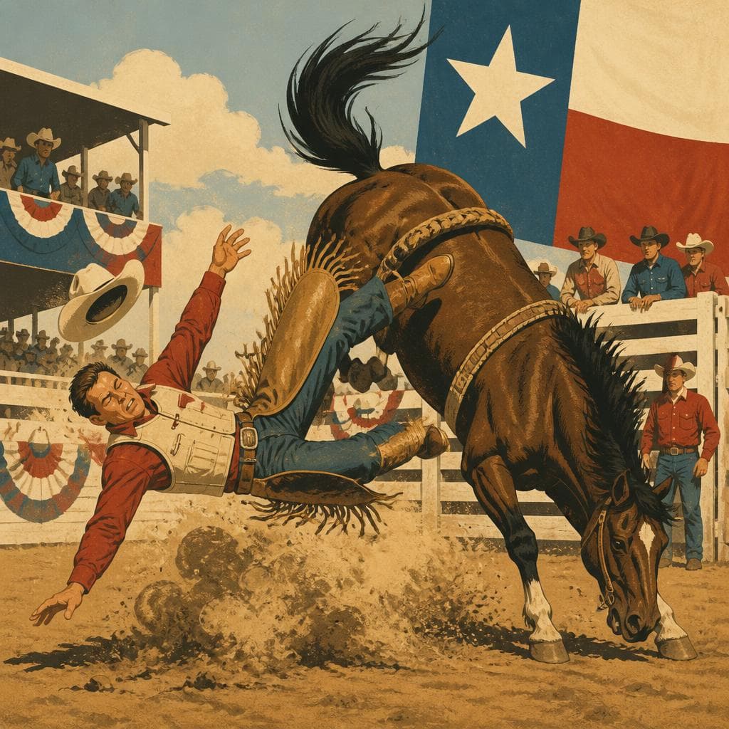 Cover art for When Bandera’s Cowboy Claim Hits the Dirt