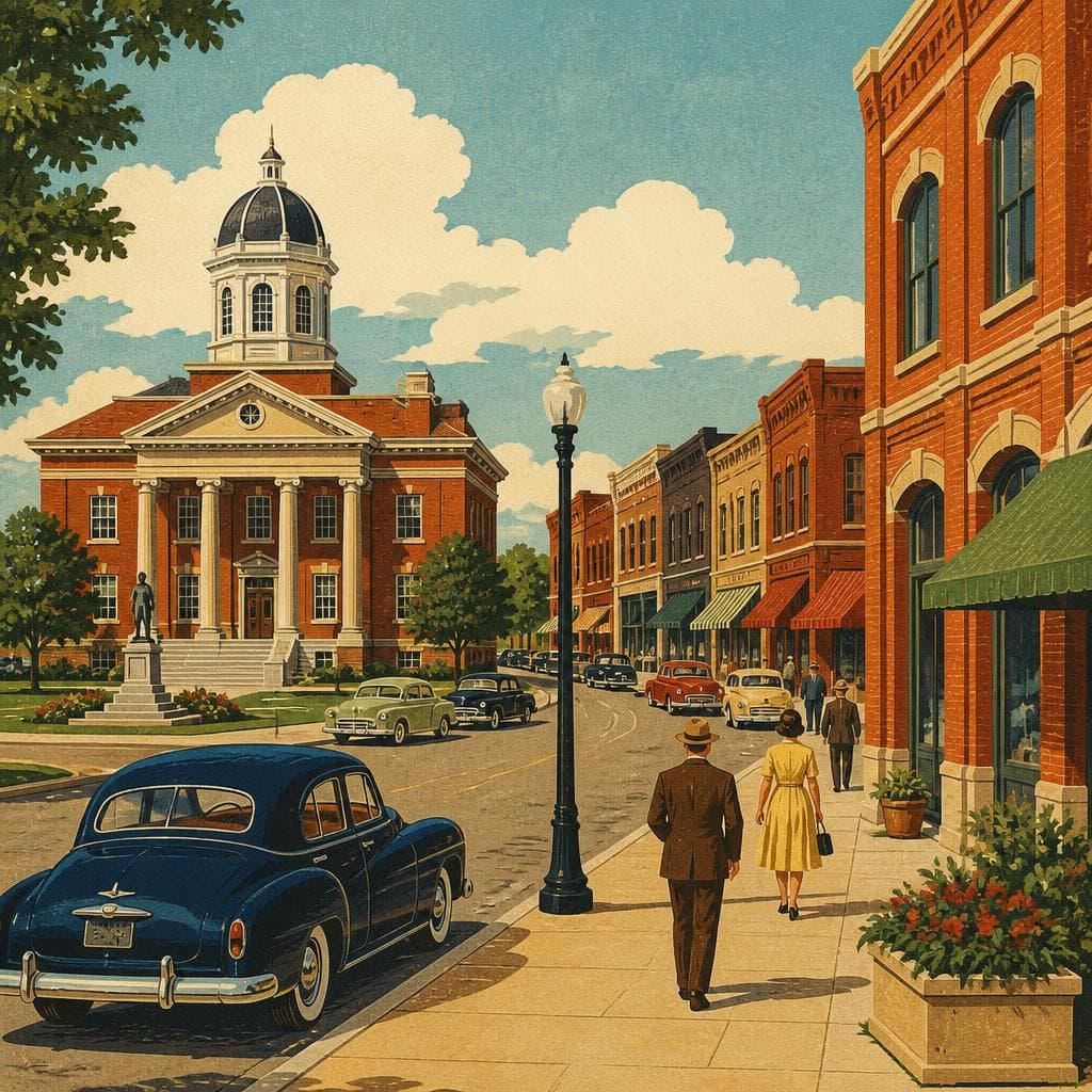 Cover art for Brick Rows Around the Square