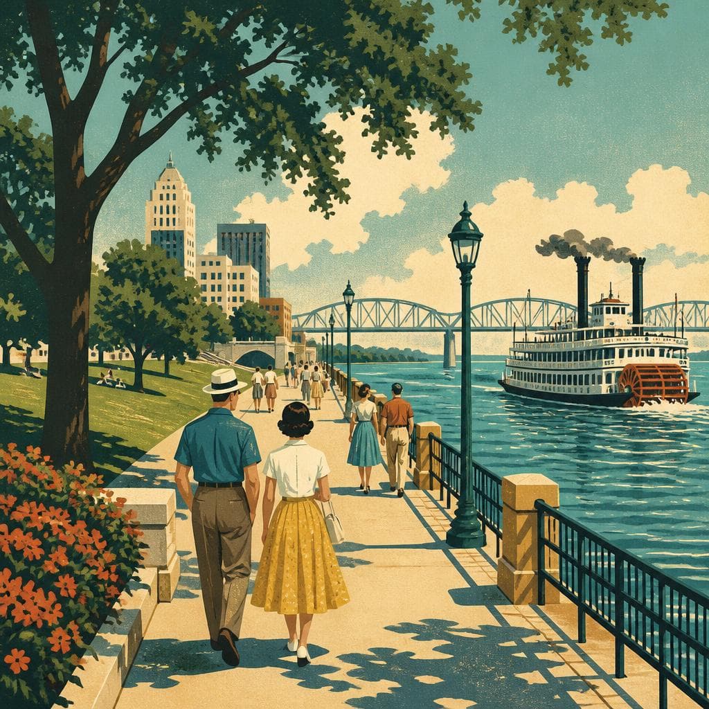 Cover art for Walking the Mississippi in Memphis