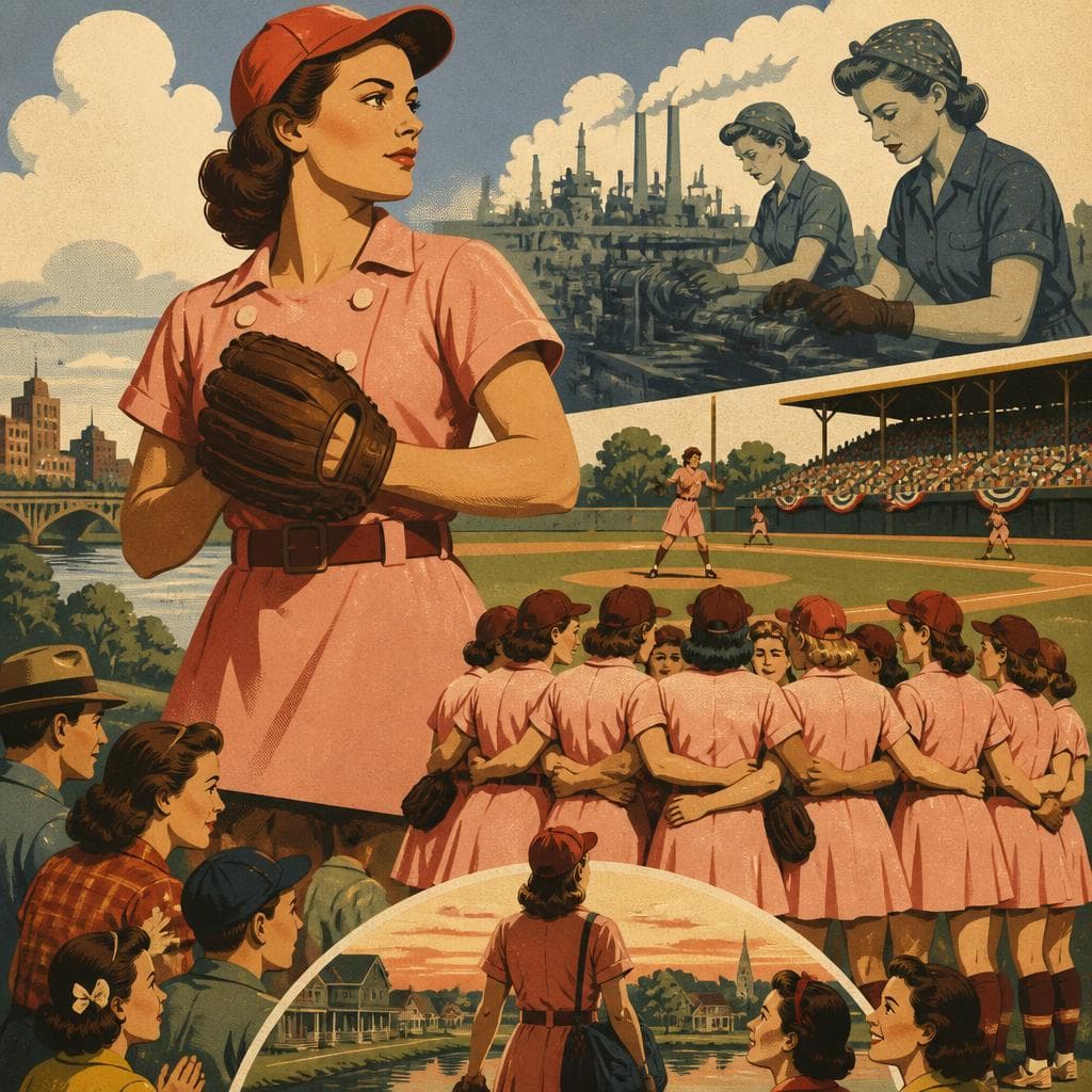 Cover art for When Wartime Baseball Came to Rockford
