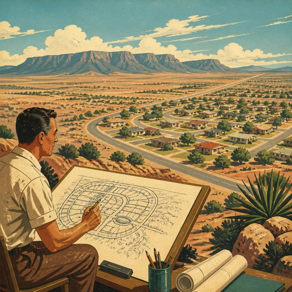 Cover art for A City Drawn Before It Arrived
