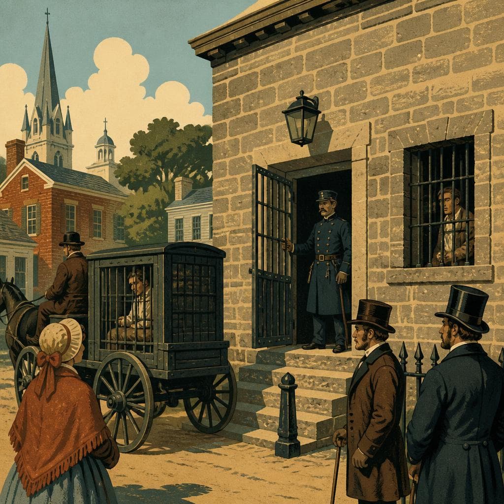 Cover art for Where Justice Waited in Georgetown
