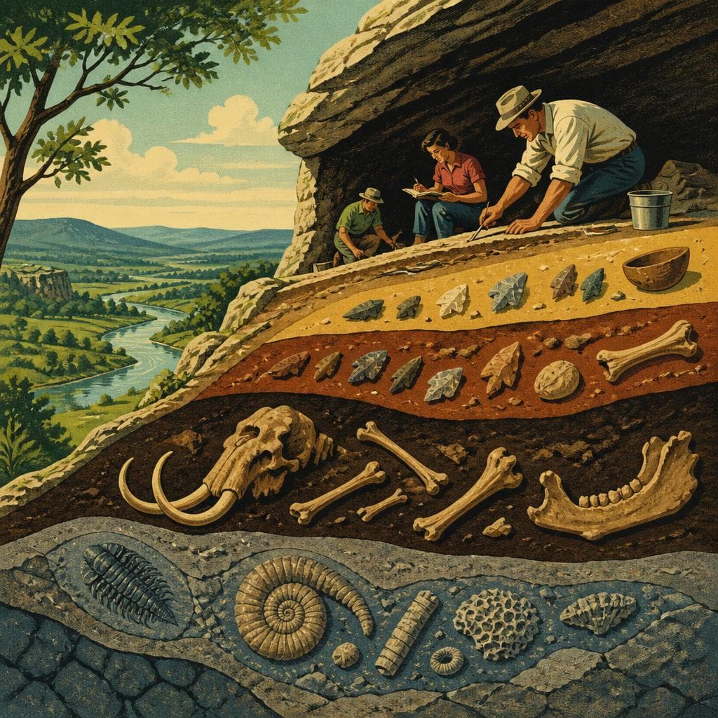 Cover art for Layers of Time at Graham Cave