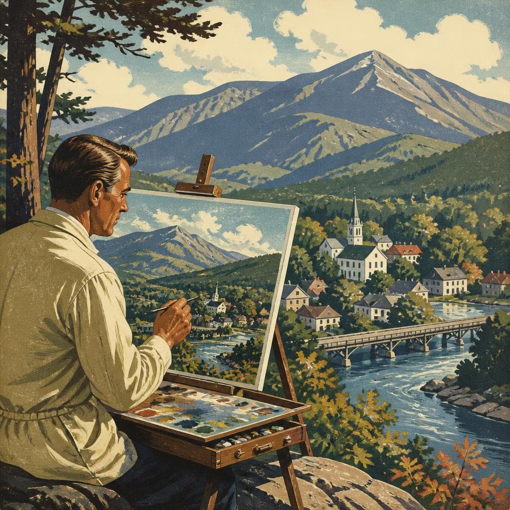 Cover art for How Benjamin Champney Painted North Conway Into Fame
