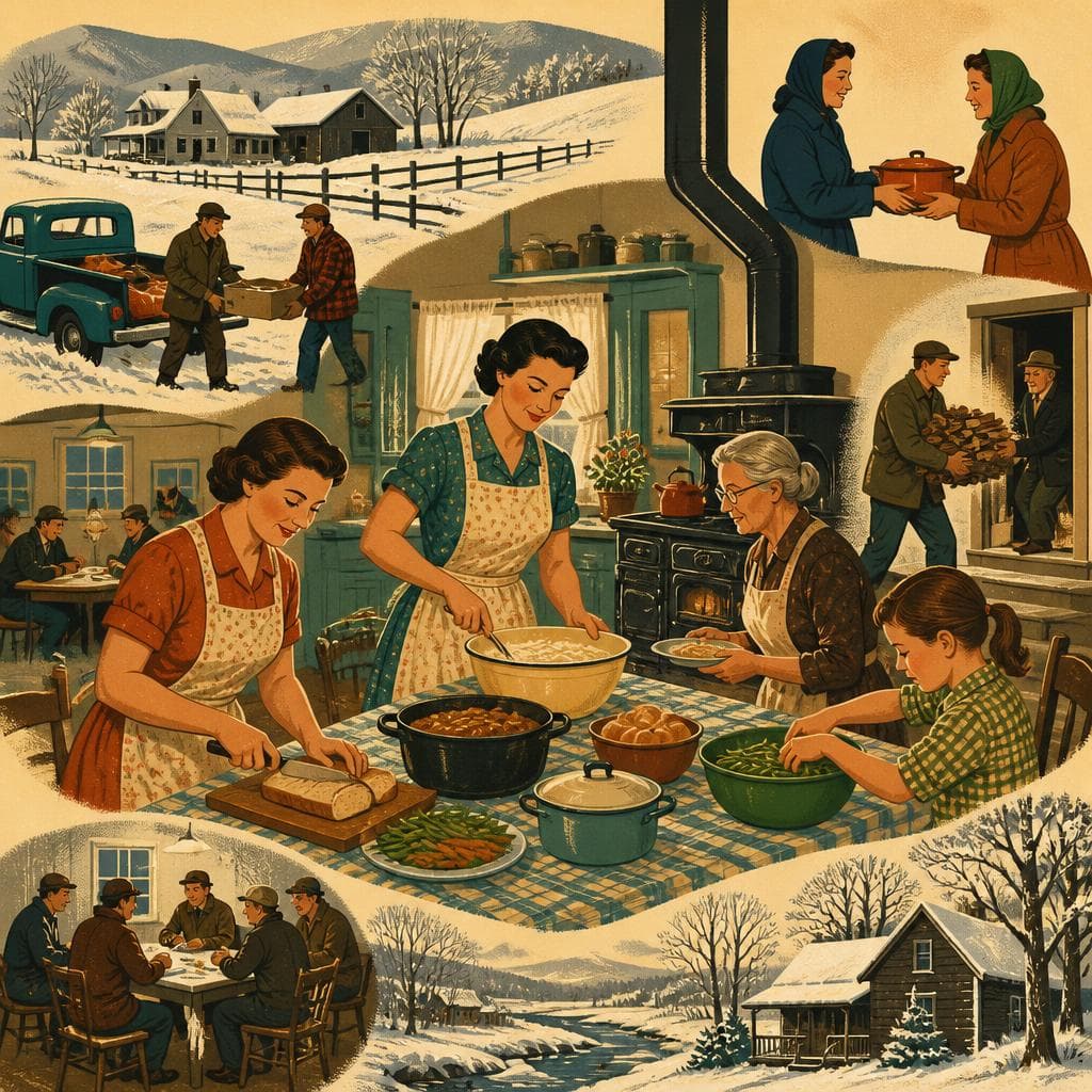 Cover art for Where Winter Made the Supper Table