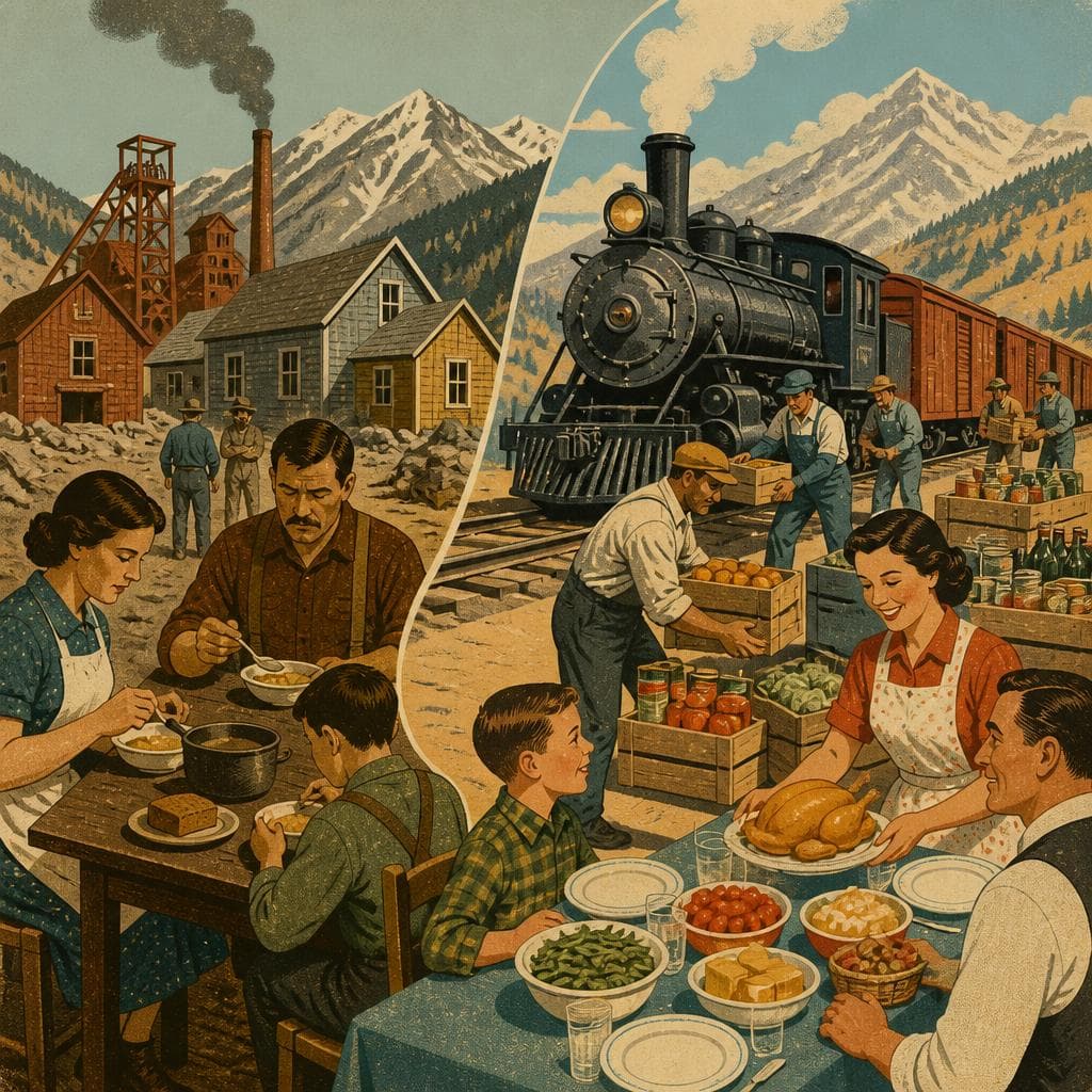 Cover art for When the Train Changed Dinner in Silverton