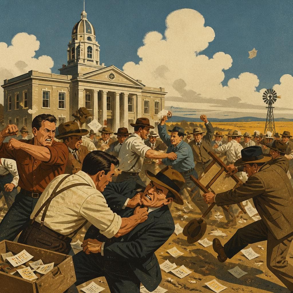 Cover art for When a County Seat Became a Battlefield