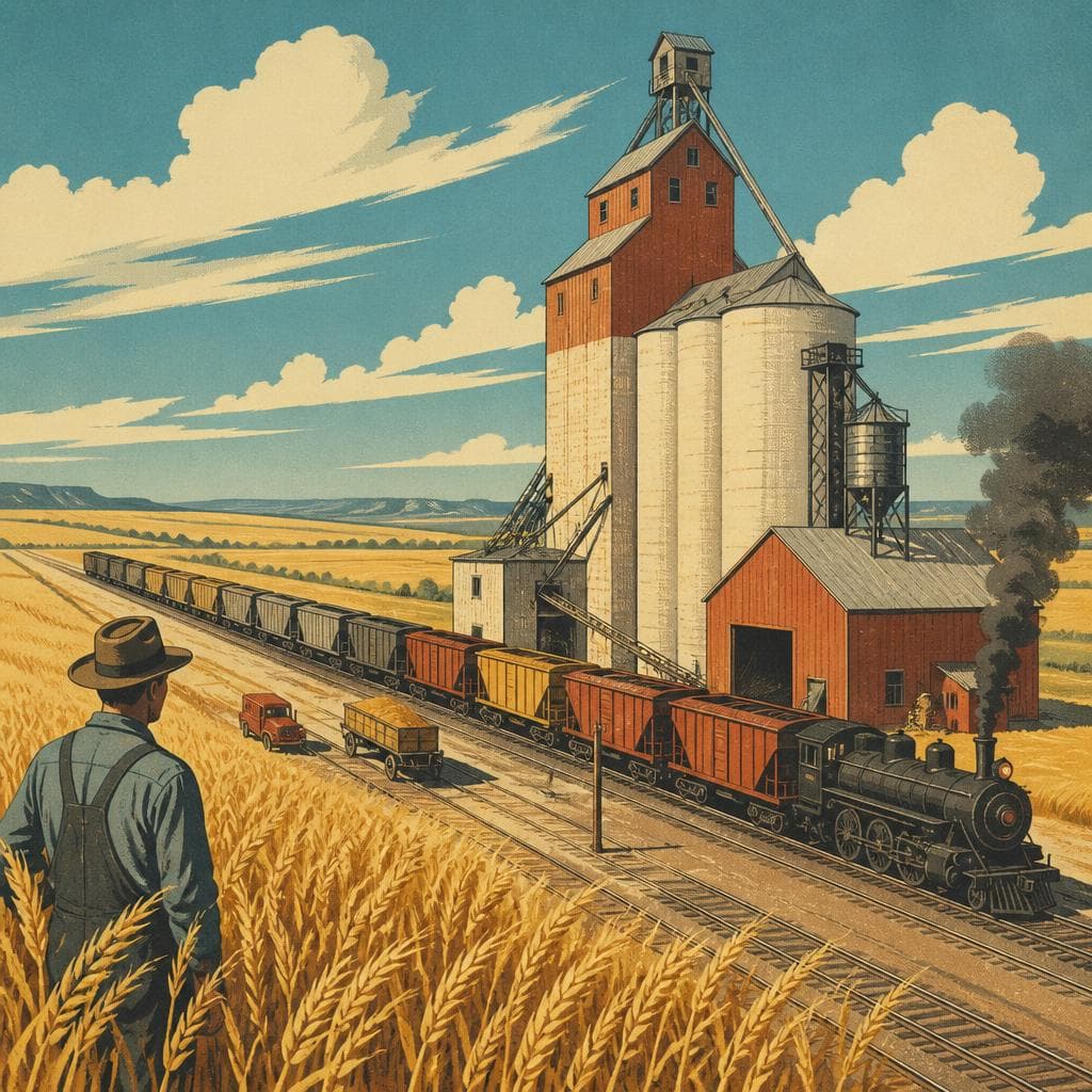 Cover art for Where Wheat Met the Rails