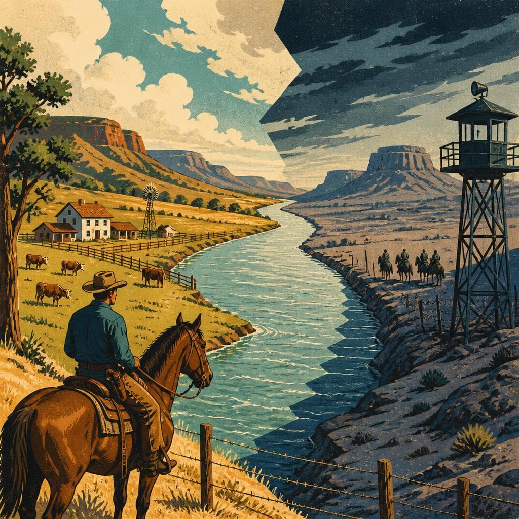 Cover art for When the River Became a Border