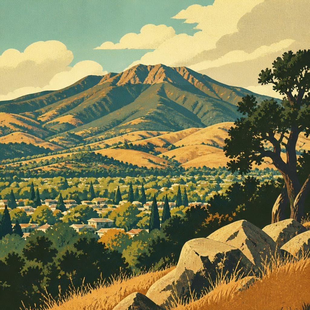 Cover art for Mount Diablo, Made by Pressure, Not Fire