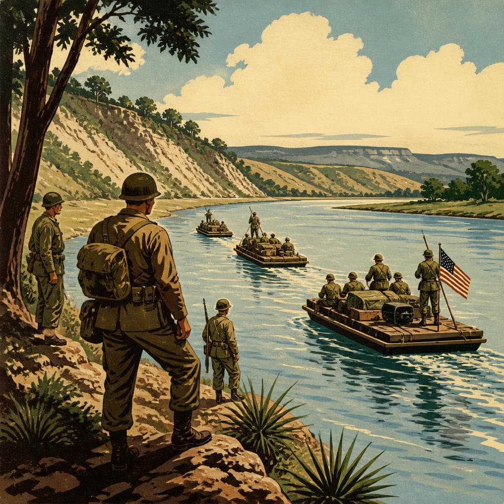 Cover art for Where the Army Went Upriver