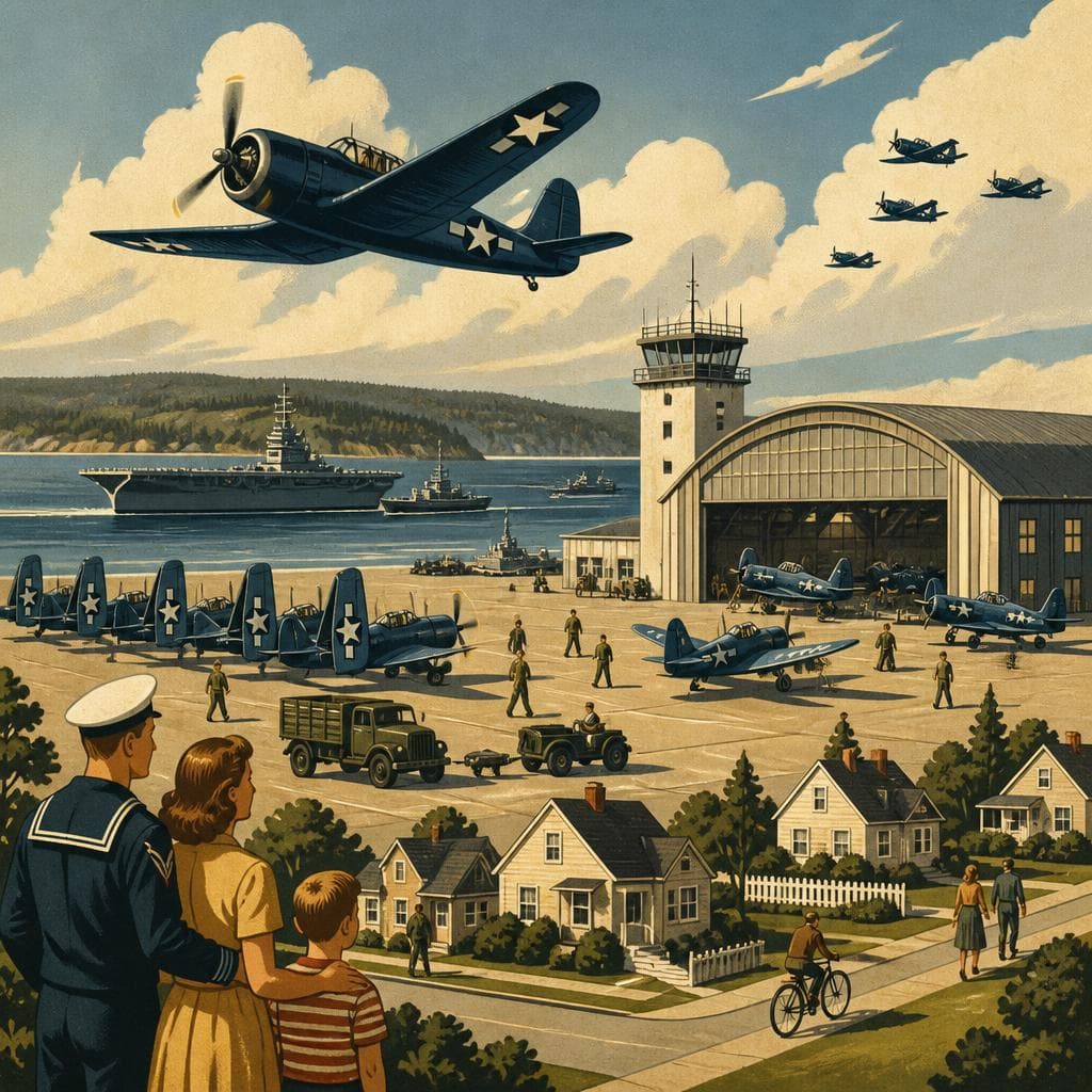 Cover art for How Whidbey Became a Navy Air Power Center