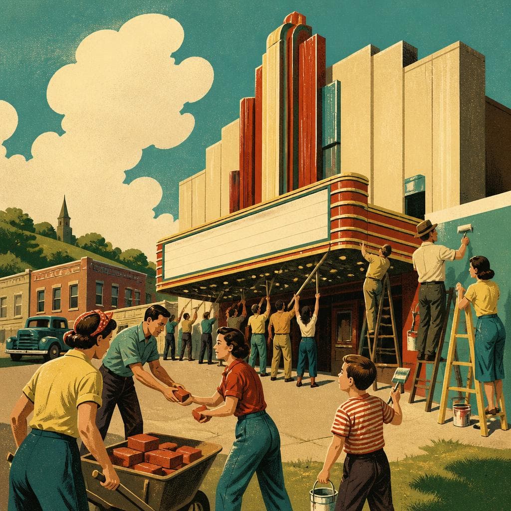 Cover art for How Uniontown Brought the State Theatre Back