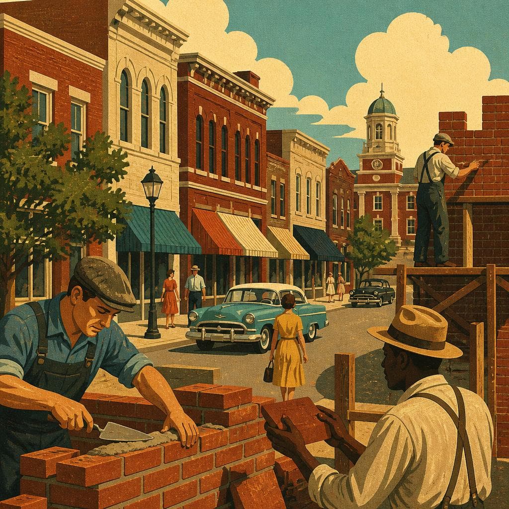 Cover art for A Downtown Built Block by Block
