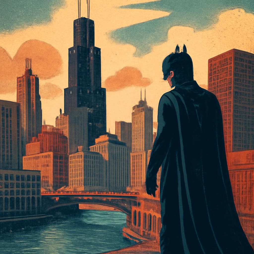 Cover art for When Chicago Became Gotham