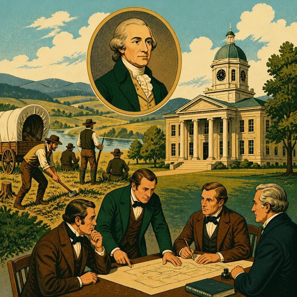 Cover art for A County, a Courthouse, and a Borrowed Name