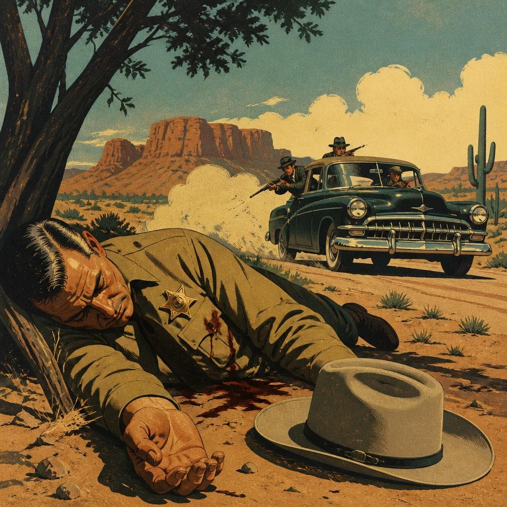 Cover art for The Badge and the Ambush