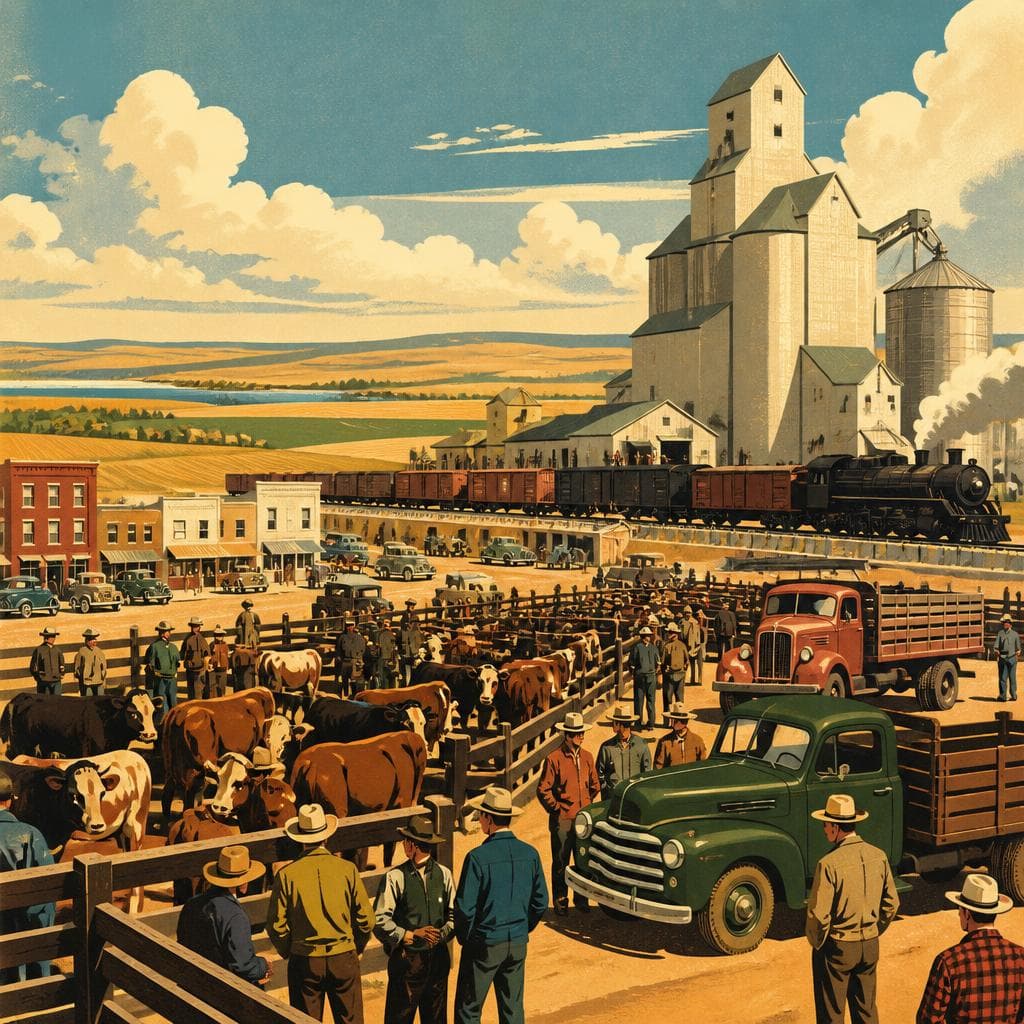 Cover art for Where the Prairie Came to Market