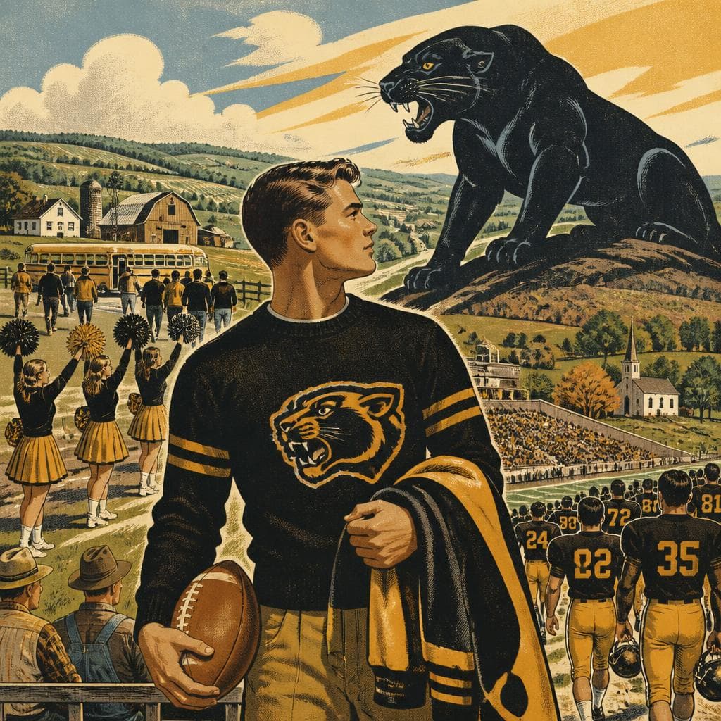 Cover art for Where a County Wears Panther Colors