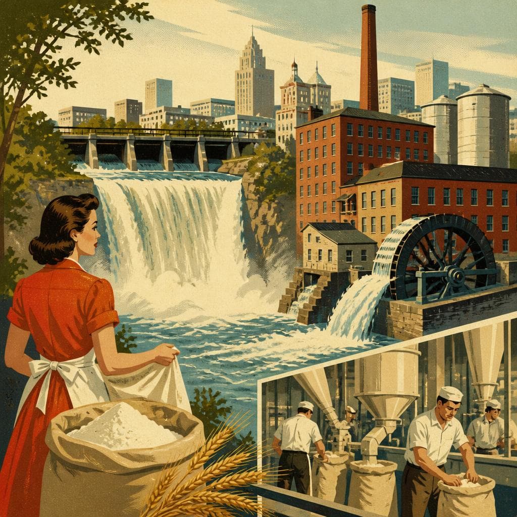 Cover art for Where the Falls Made the Flour City
