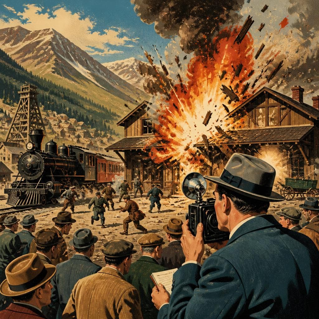 Cover art for The Blast That Made Teller County National News