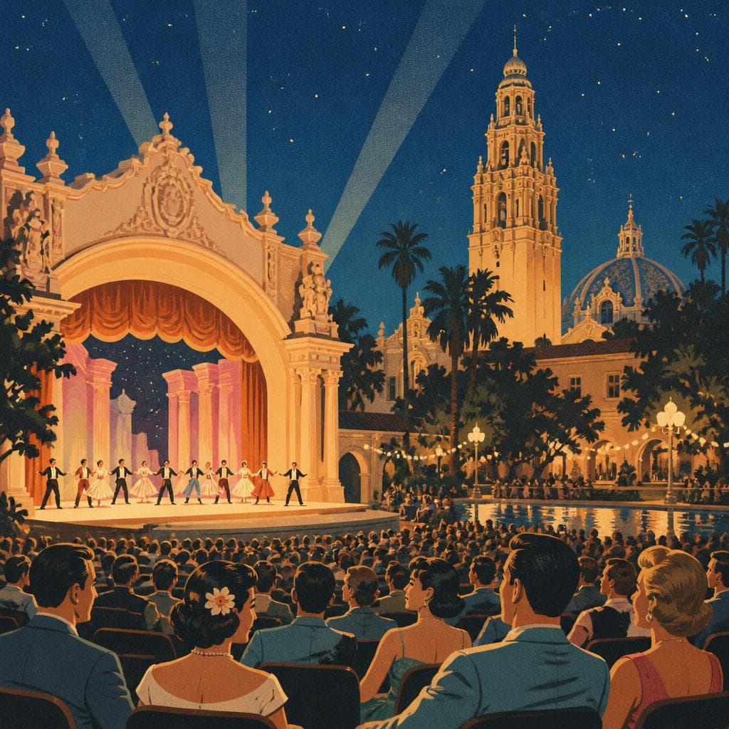 Cover art for Broadway Under the Balboa Stars