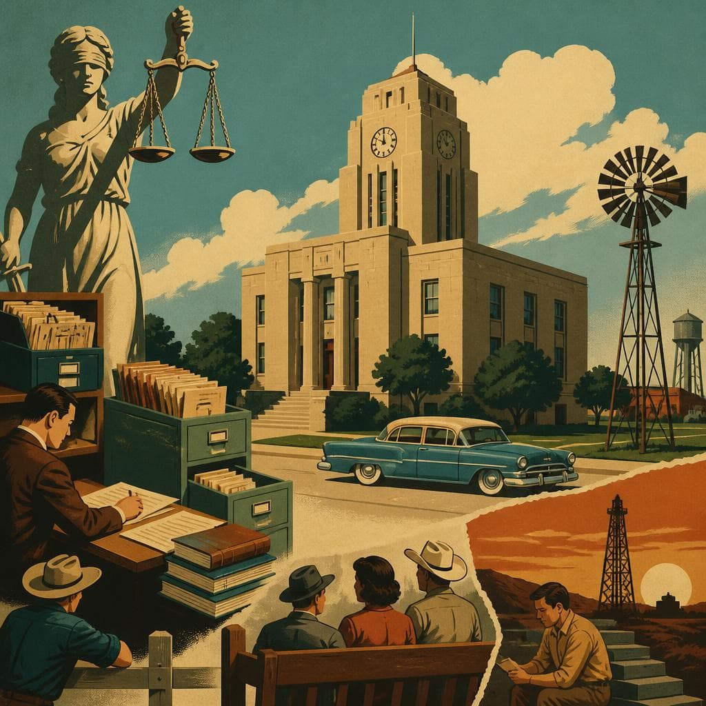 Cover art for Where Ochiltree County’s Stories Come to Judgment