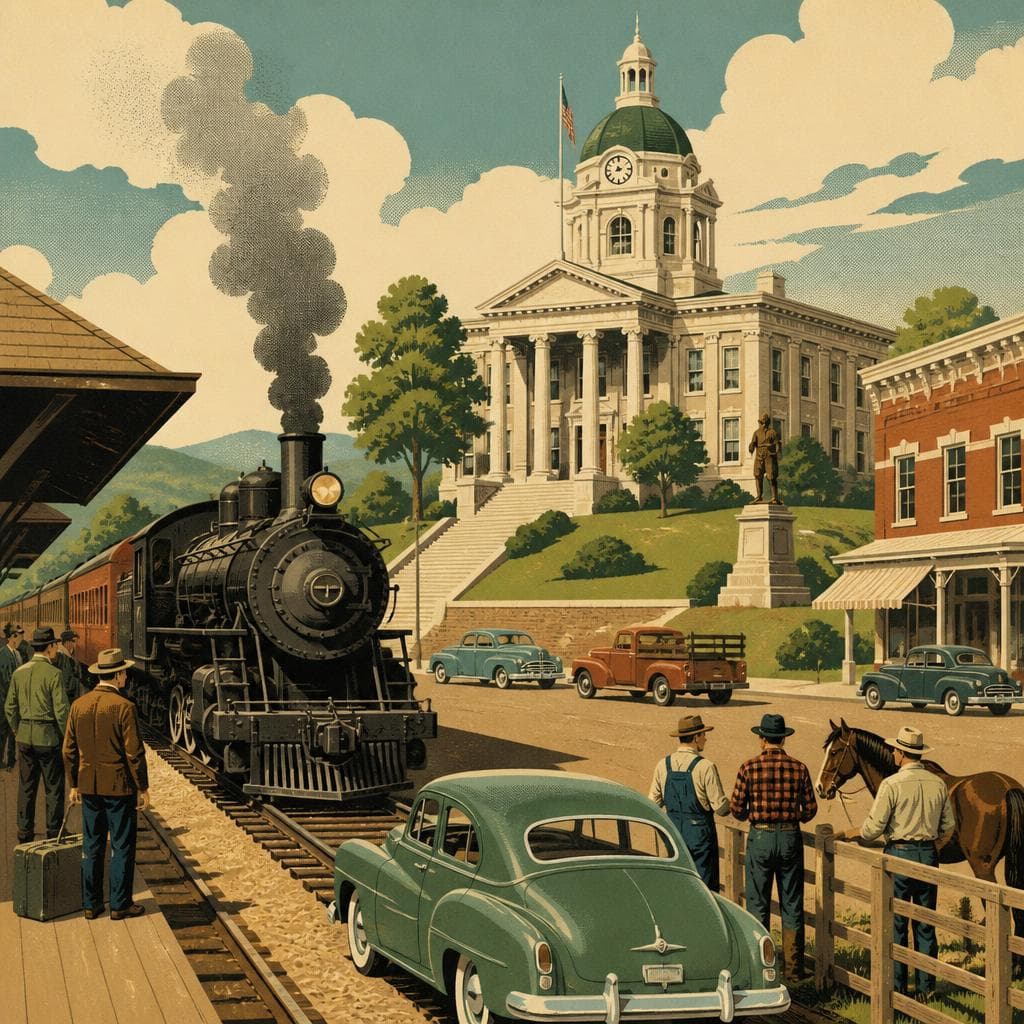 Cover art for Where the Rails Met the Courthouse