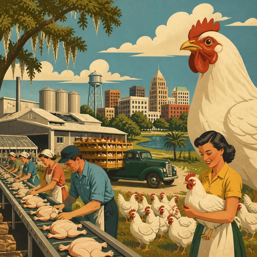Cover art for How Gainesville Became Chicken Country