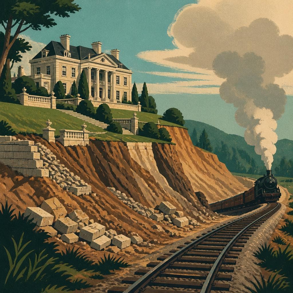 Cover art for The Mansion the Railroad Took