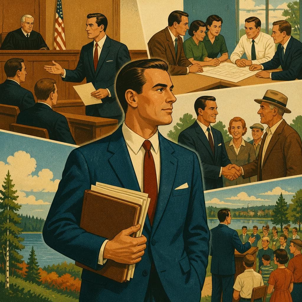 Cover art for From Wadena’s Courtrooms to Public Life