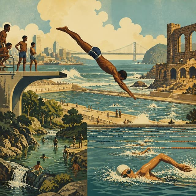 Cover art for the Swimming: Making Waves collection