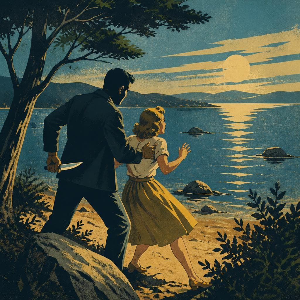 Cover art for Knife at the Quiet Shore