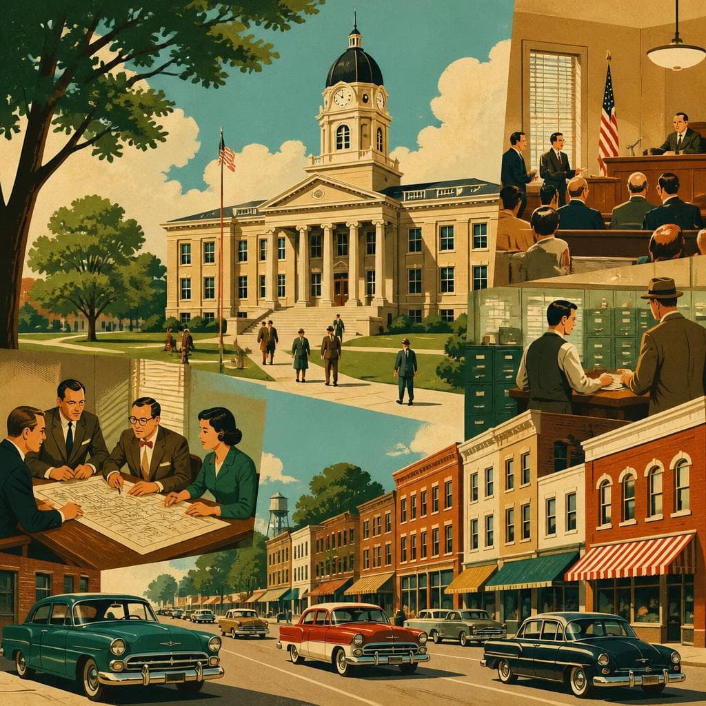 Cover art for How the County Seat Made Vinton