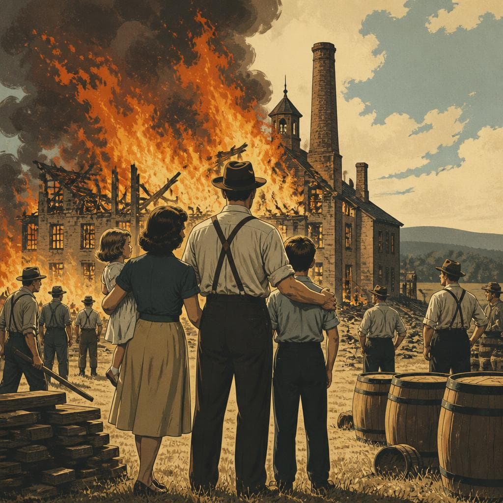 Cover art for When the Stillhouse Burned, the Family Stayed