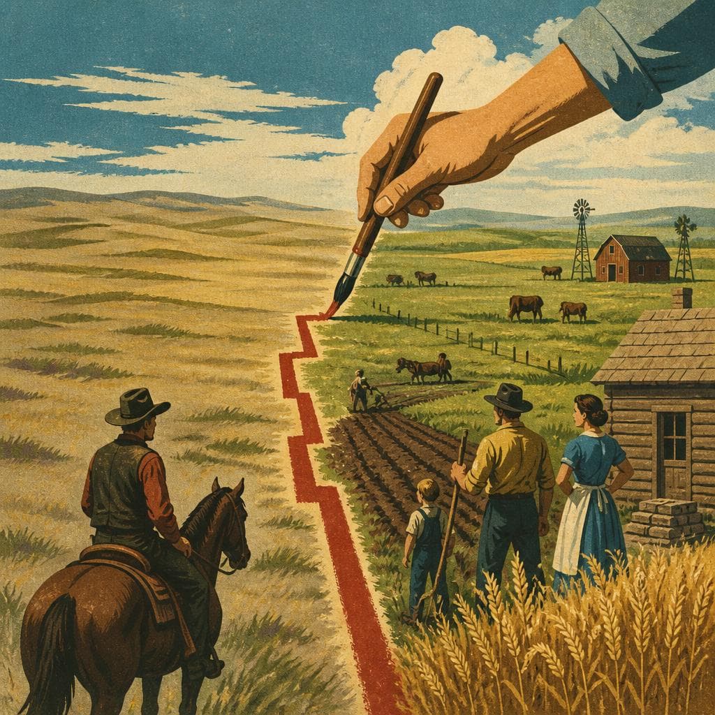 Cover art for When Settlement Redrew the Line